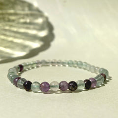 Esté Crystals crystal Fluorite Crystal Bracelet