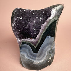 Esté Crystals crystal Funky Green Agate Freeform