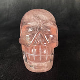 Esté Crystals crystal Gemmy Rosę Quartz Skull with Asterism