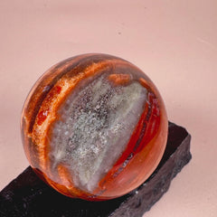 Esté Crystals crystal Green Petrified Wood Sphere