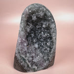 Esté Crystals crystal Green & Purple Ombre Rainbow Amethyst Cut Base