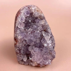 Esté Crystals crystal Harper Pink Amethyst Freeform