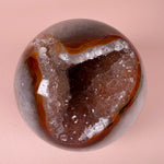 Esté Crystals crystal Heart Shaped Red Agate Sphere