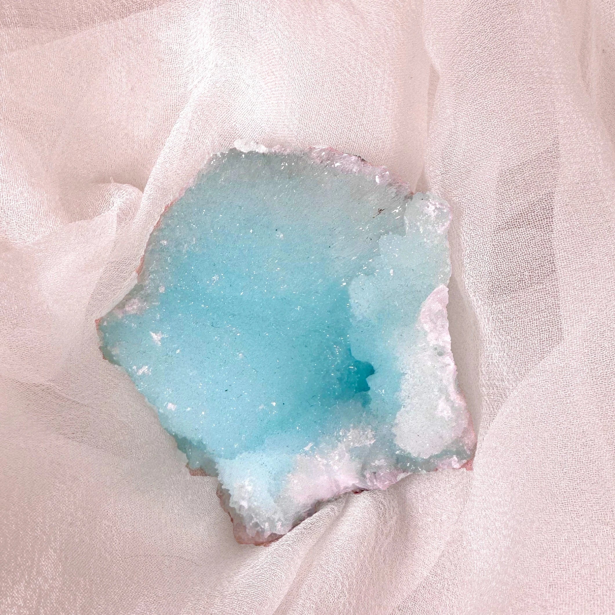 Esté Crystals crystal Icy Blue Aragonite