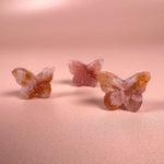 Esté Crystals crystal Intuitively Chosen Flower Agate Mini Butterfly