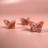 Esté Crystals crystal Intuitively Chosen Flower Agate Mini Butterfly