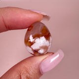 Esté Crystals crystal Intuitively Chosen Flower Agate Mini Egg