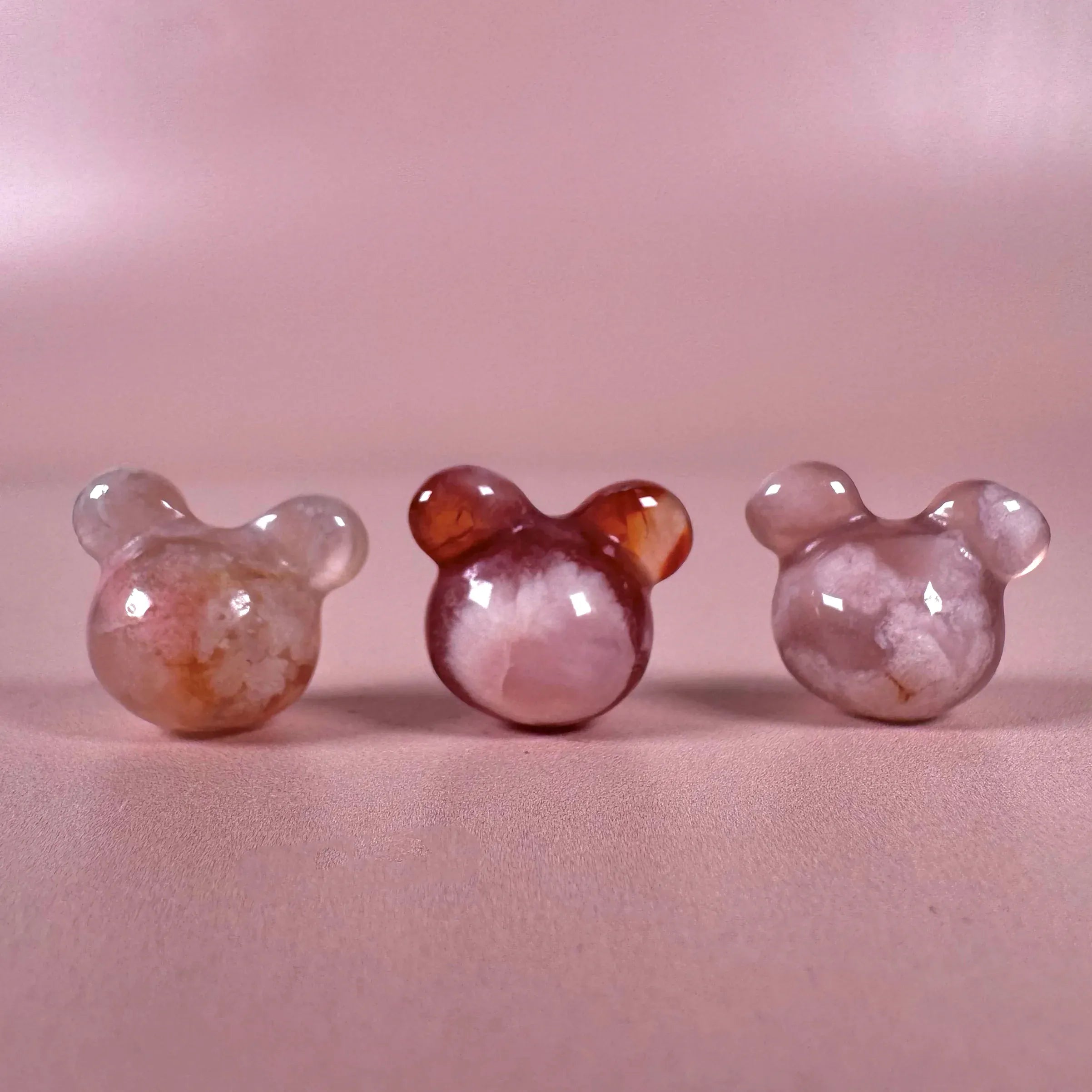 Esté Crystals crystal Intuitively Chosen Flower Agate Mini Minnie Mouse