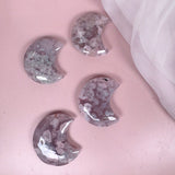 Esté Crystals crystal Intuitively Chosen Flower Agate Moon