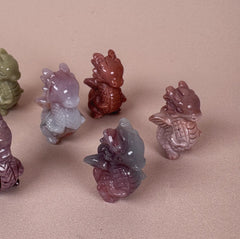 Esté Crystals crystal Intuitively Chosen Mini Alashan Agate Dragon