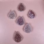 Esté Crystals crystal Intuitively Chosen Mini Amethyst Teardrops
