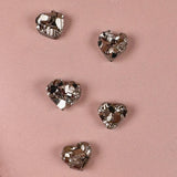 Esté Crystals crystal Intuitively Chosen Mini Pyrite Hearts
