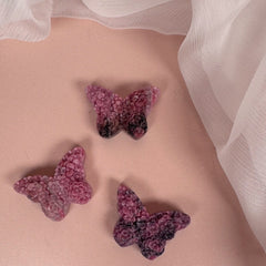 Esté Crystals crystal Intuitively Chosen Rhodonite Butterfly