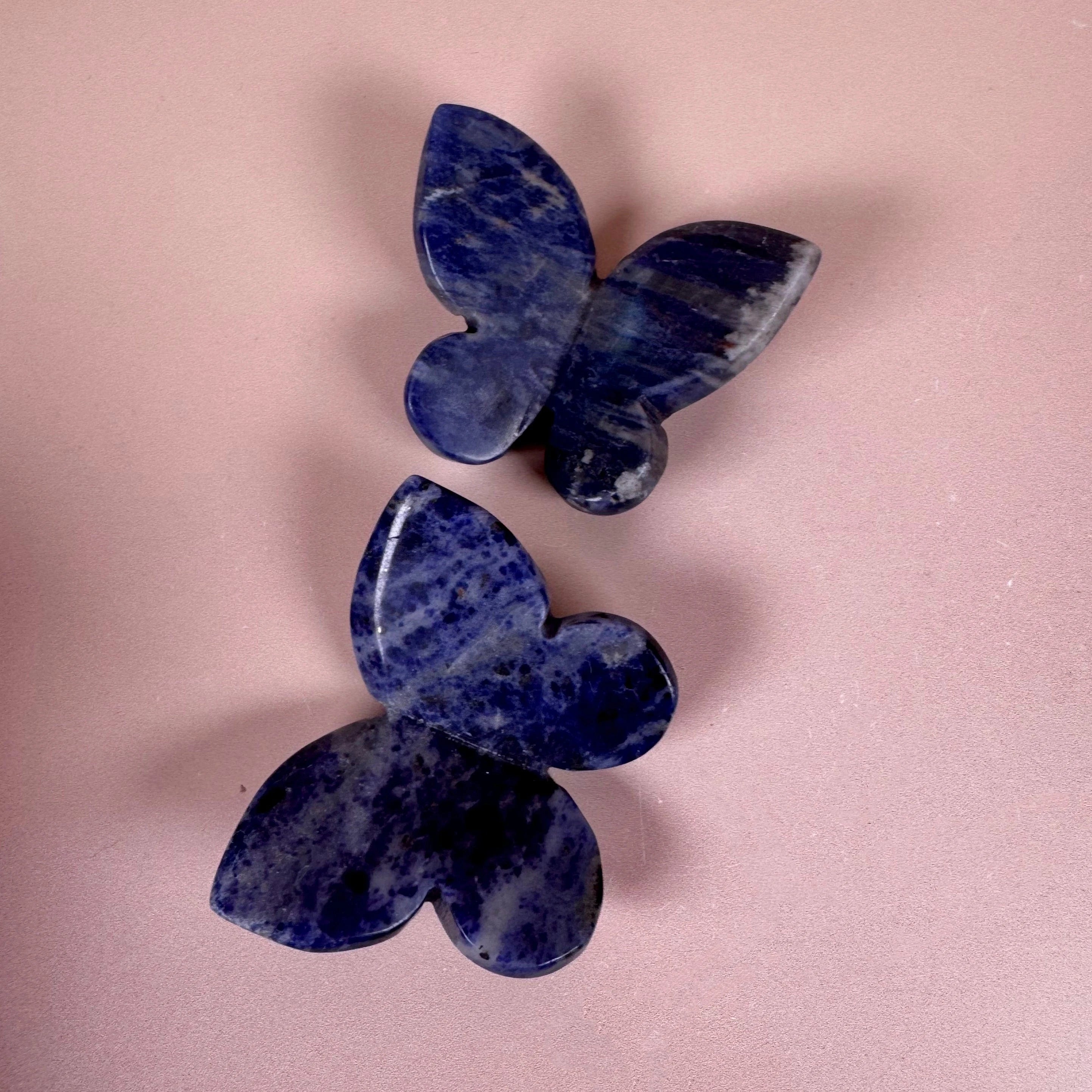 Esté Crystals crystal Intuitively Chosen Sodalite Butterflies