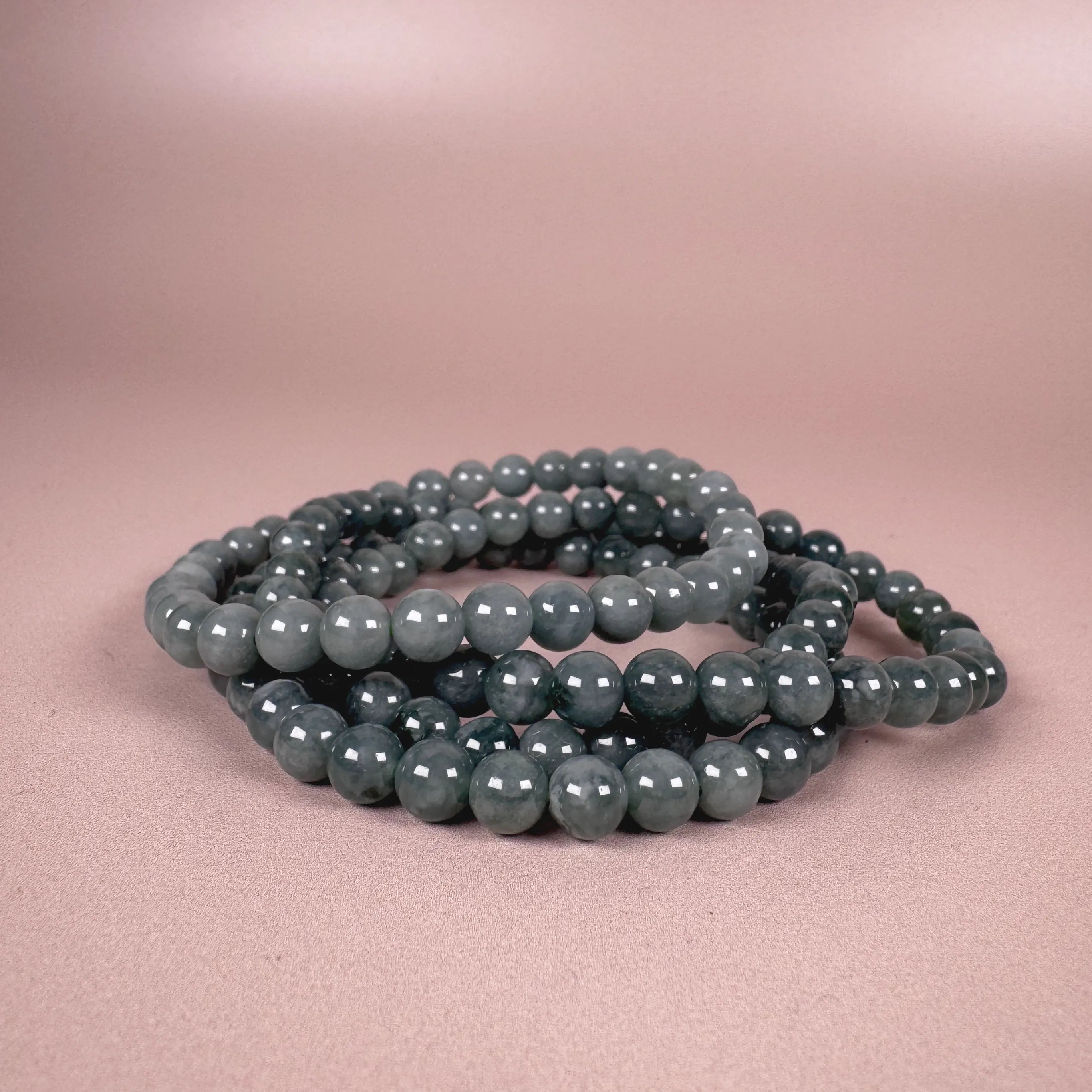 Esté Crystals crystal Jade Bracelet