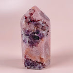 Esté Crystals crystal Kaia Pink Amethyst Tower
