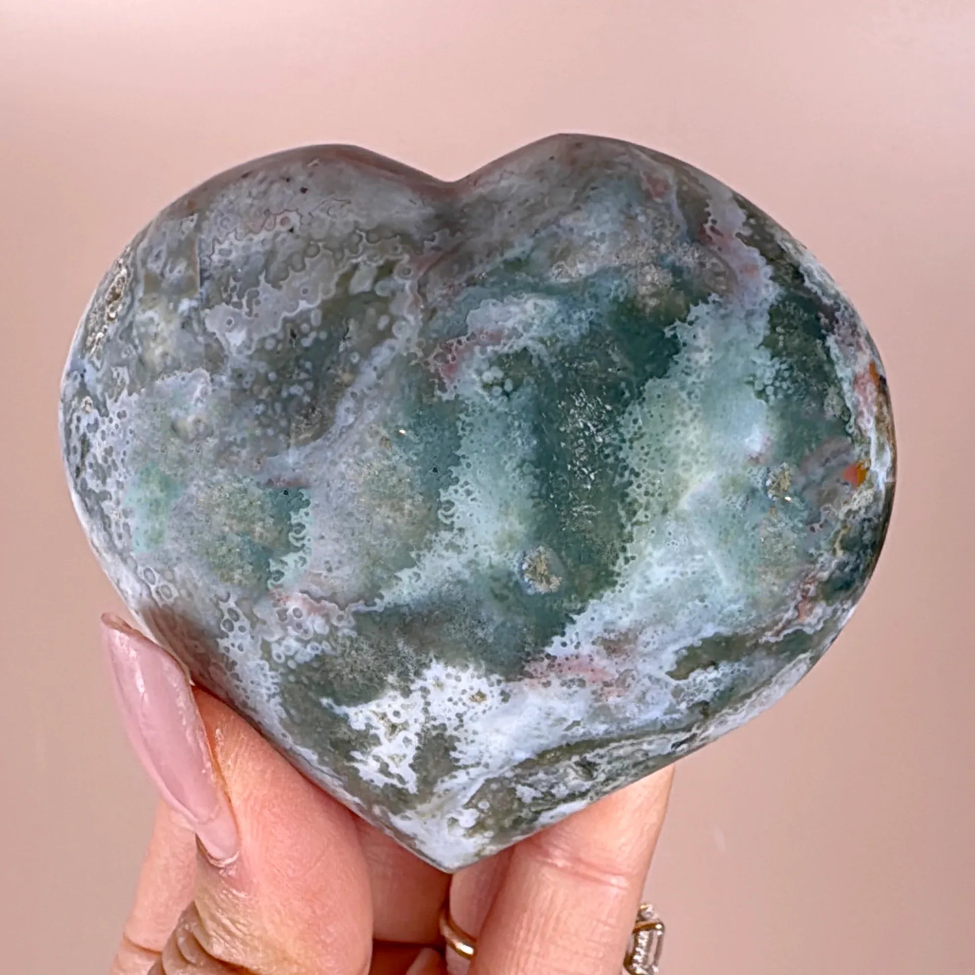 Esté Crystals crystal Kaie Sea Jasper Heart