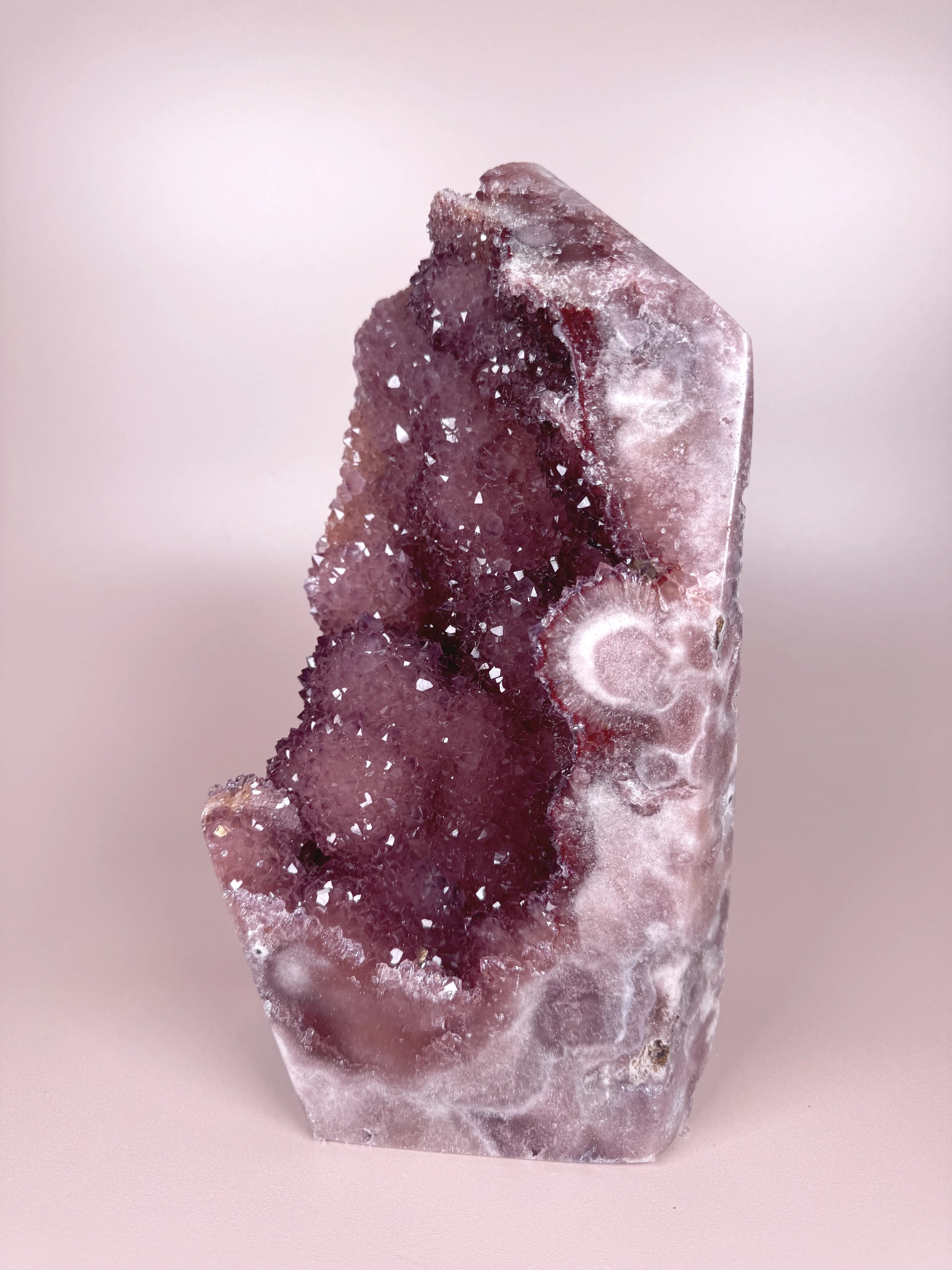 Esté Crystals crystal Kalina Pink Amethyst Tower