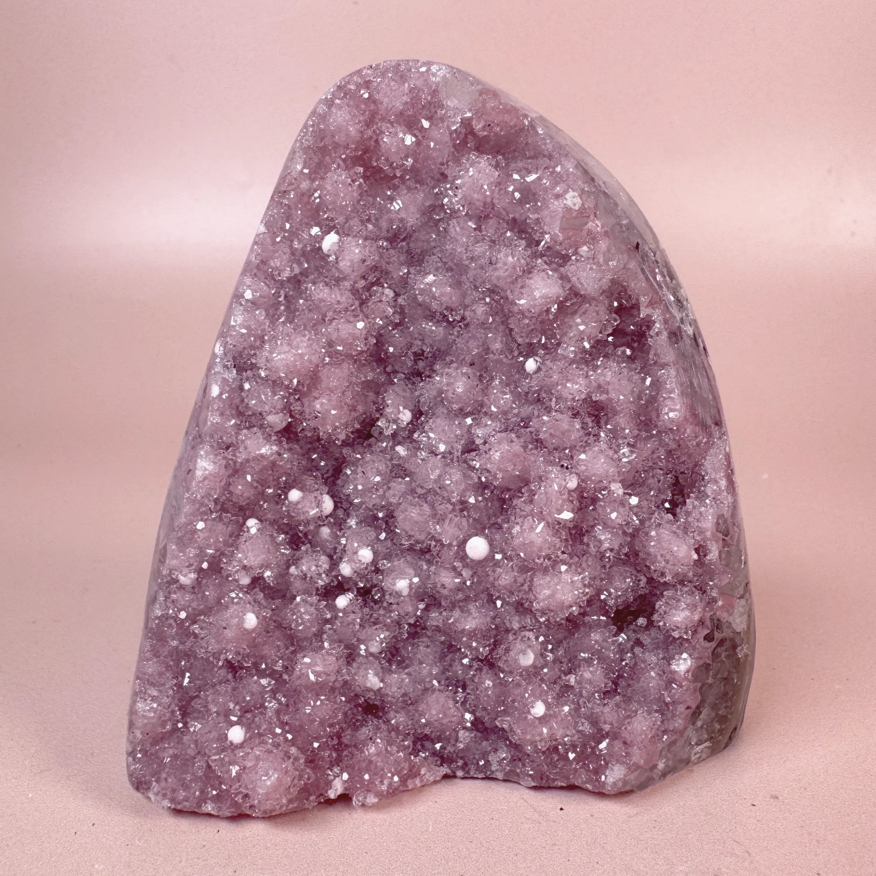Esté Crystals crystal Kalina Pink Rainbow Amethyst Cut Base