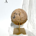 Esté Crystals crystal Large Agate Geodes on Stand