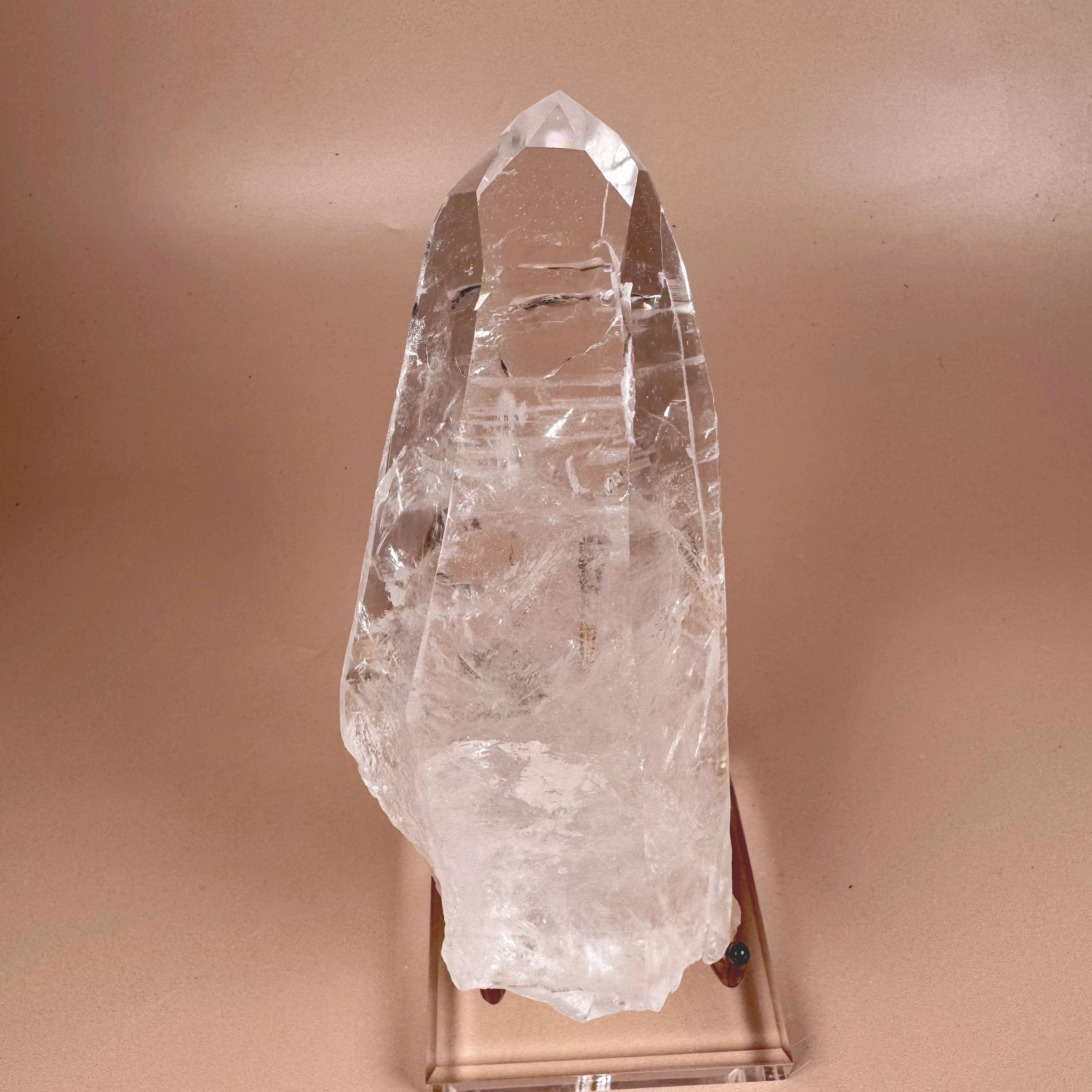 Esté Crystals crystal Large Chunky Rainbow Lemurian Point