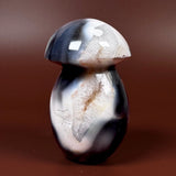 Esté Crystals crystal Large Orca Agate Druzy Mushroom