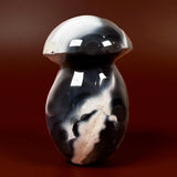 Esté Crystals crystal Large Orca Agate Druzy Mushroom