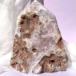 Esté Crystals crystal Large Pink Amethyst Tower