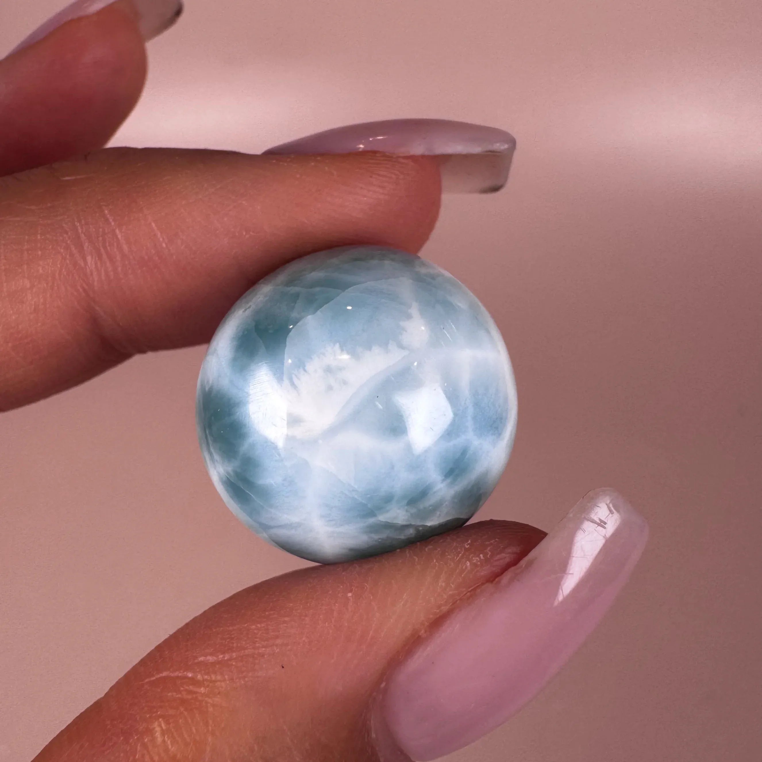Esté Crystals crystal Larimar Sphere