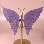 Esté Crystals crystal Lavender Jade Butterfly Wings
