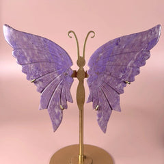 Esté Crystals crystal Lavender Jade Butterfly Wings