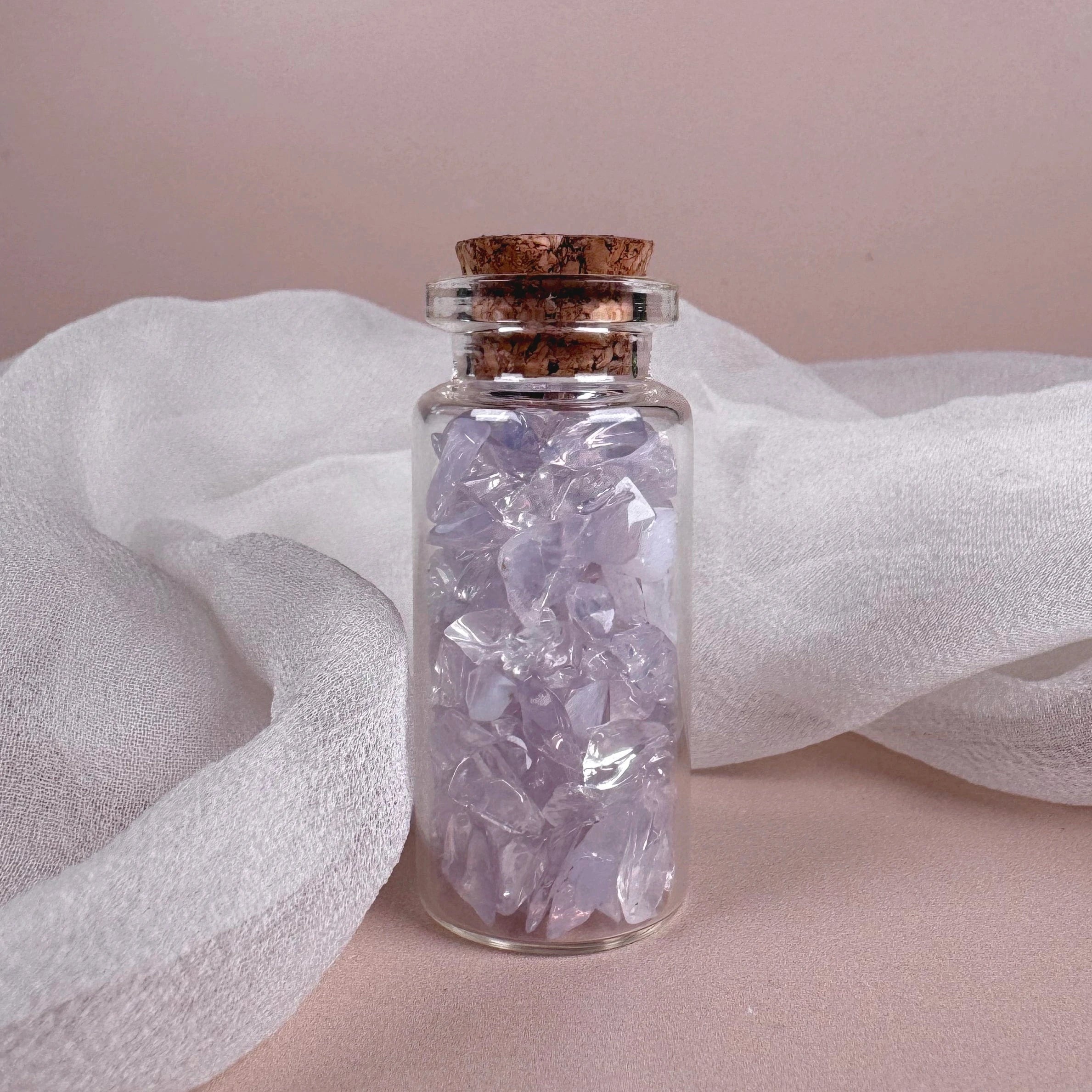 Esté Crystals crystal Lavender Moon Quartz Mini Jars