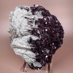 Esté Crystals crystal Lepidolite x Clevelandite Chunk
