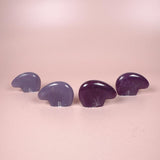 Esté Crystals crystal Lepidolite Zuni Bears