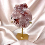 Esté Crystals crystal Libi Pink Amethyst Slab with Stand