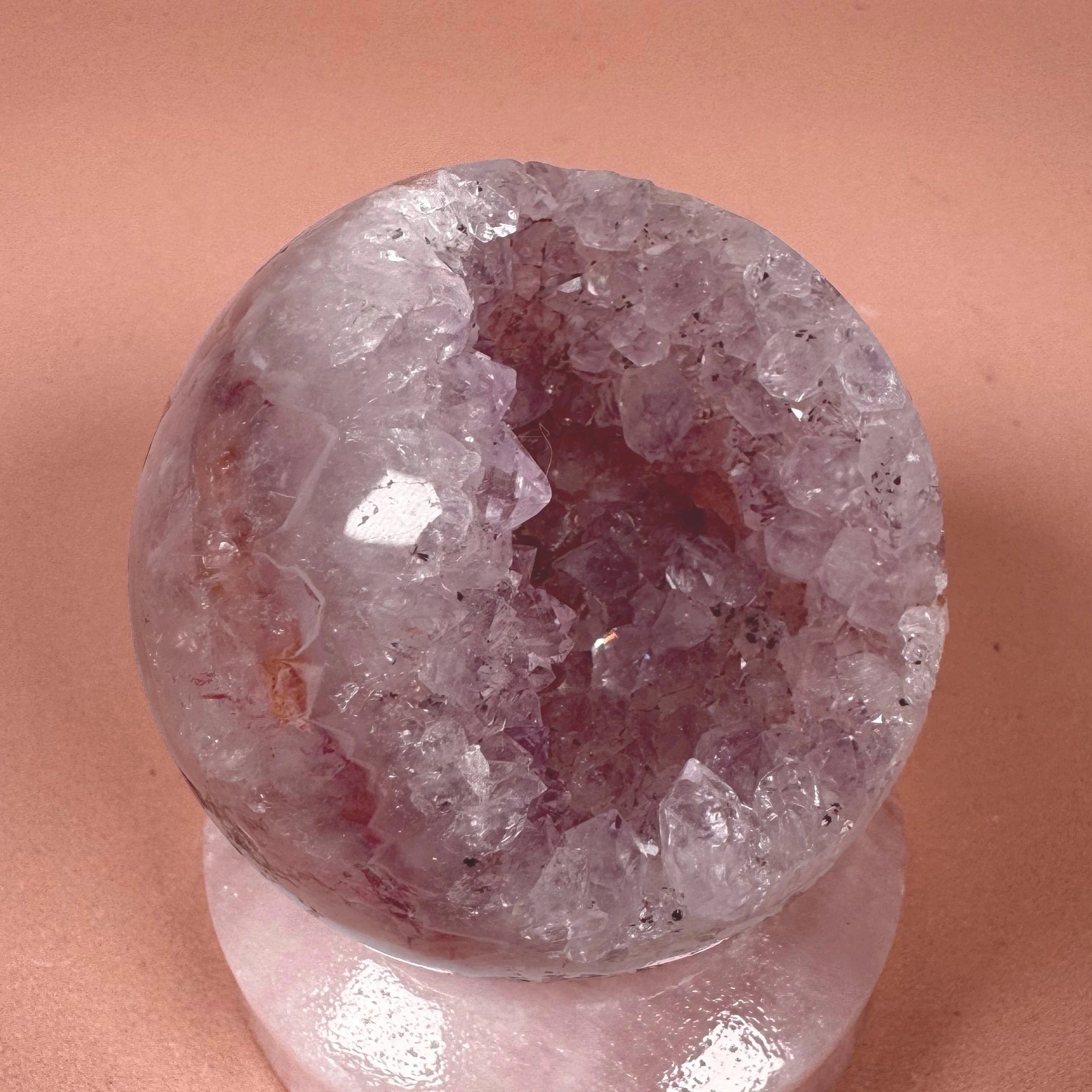 Esté Crystals crystal Lilac Agate Sphere