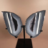 Esté Crystals crystal Lilac Agate Wings