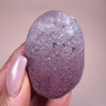 Esté Crystals crystal Lilou Pastel Pink Sea Jasper Palm