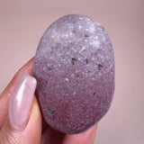 Esté Crystals crystal Lilou Pastel Pink Sea Jasper Palm
