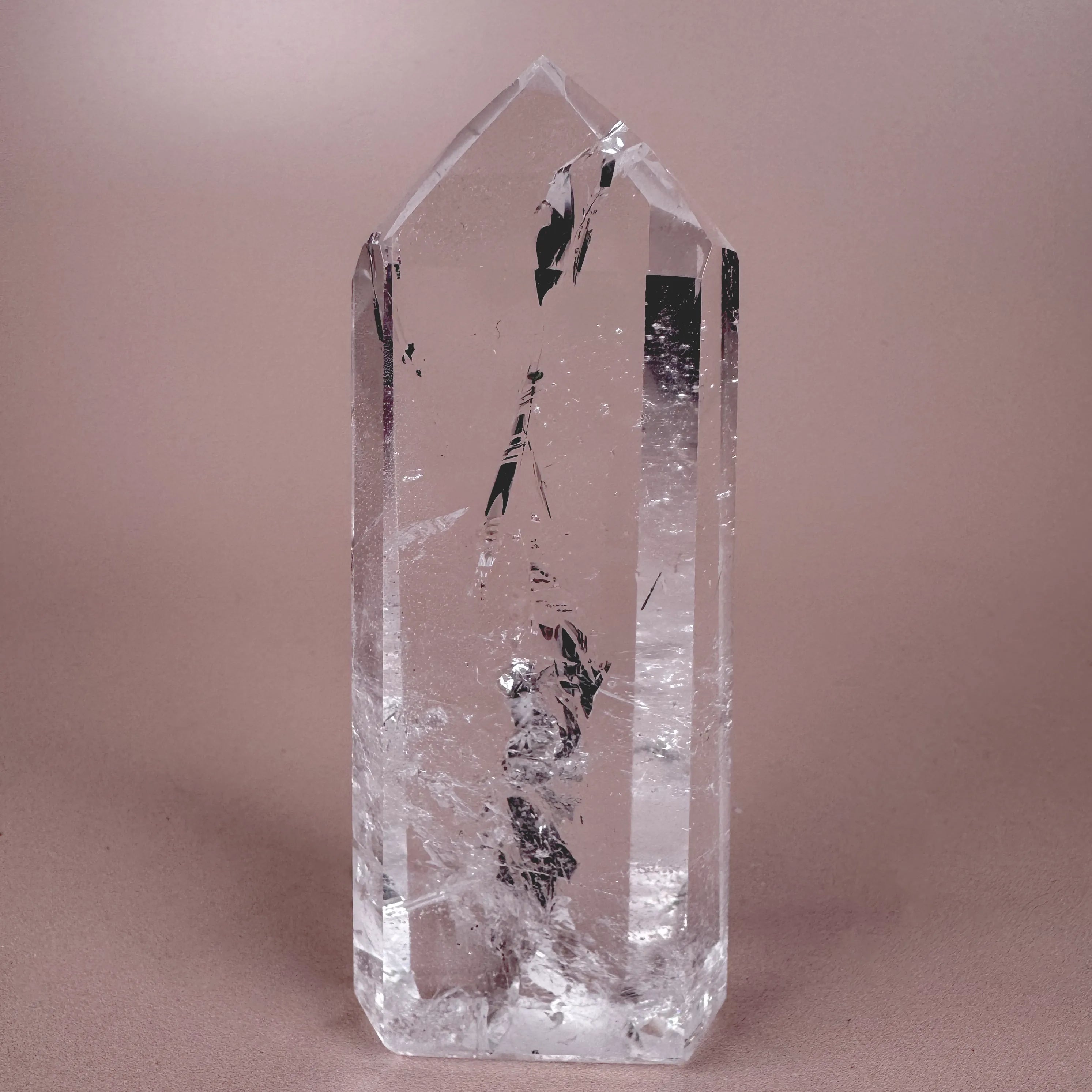 Esté Crystals crystal Lucia Clear Quartz Tower