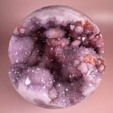 Esté Crystals crystal Makira Large Ombré Sunset Pink Amethyst Statement Sphere