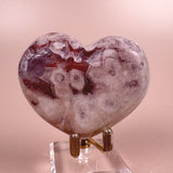 Esté Crystals crystal Mara Pink Amethyst Heart