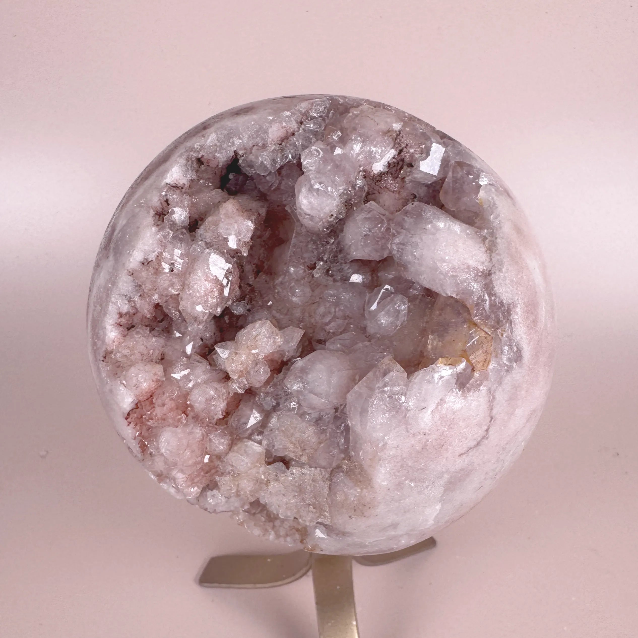 Esté Crystals crystal Mariette Pink Amethyst Sphere