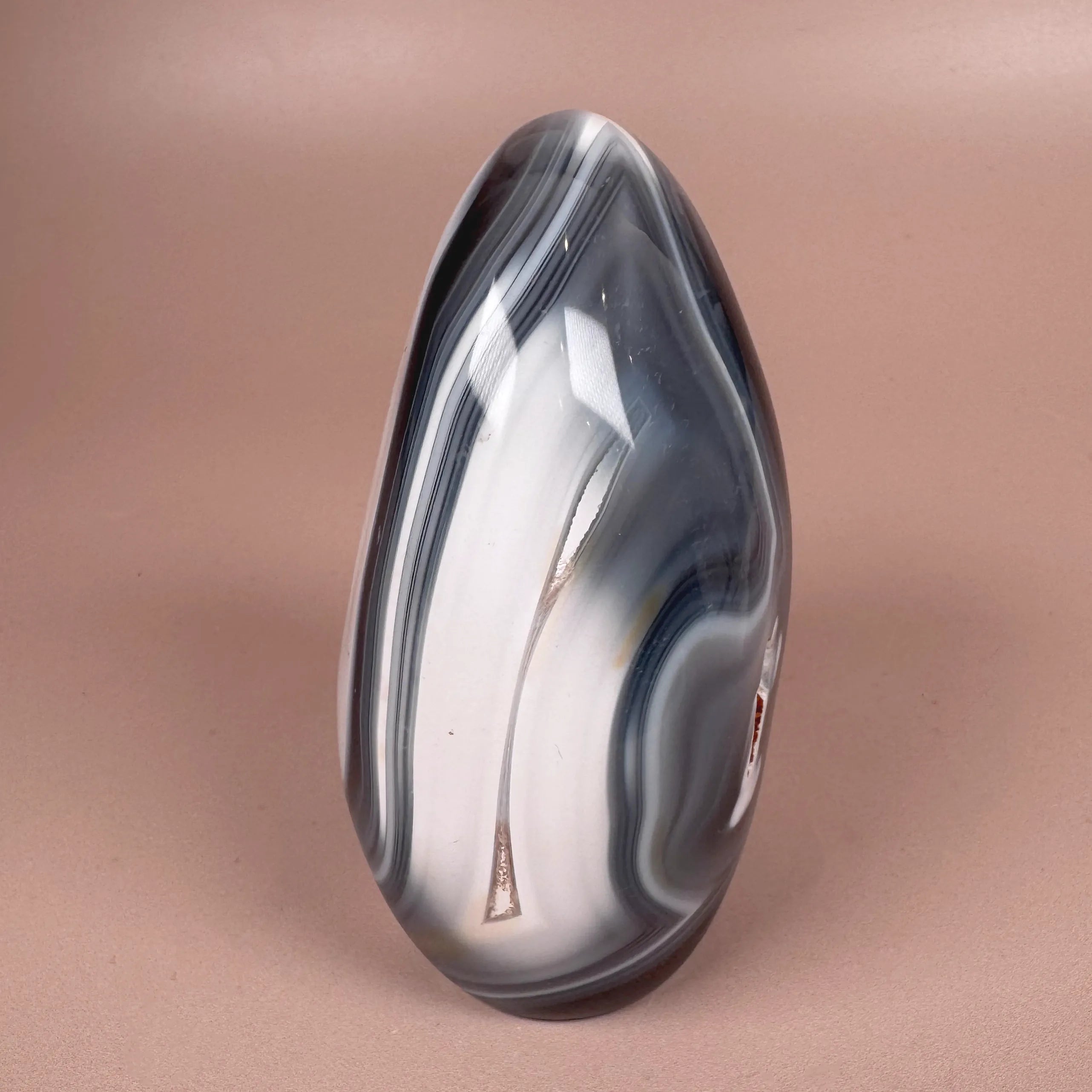 Esté Crystals crystal Marina Orca Agate Freeform