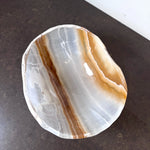 Esté Crystals crystal Melina Honey Onyx Bowl