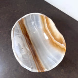 Esté Crystals crystal Melina Honey Onyx Bowl