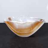 Esté Crystals crystal Melina Honey Onyx Bowl
