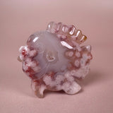 Esté Crystals crystal Mina Flower Agate Fish