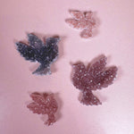 Esté Crystals crystal MIni Amethyst Druzy Doves