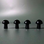 Esté Crystals crystal Mini Black Obsidian Mushrooms
